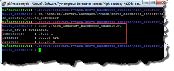 Barometer_Sensor_Test
